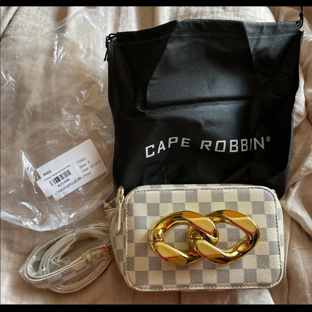 Checkered Camera Bag